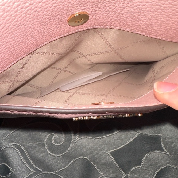 Michael Kors Molly Pink Shoulder Tote - Picture 11 of 12